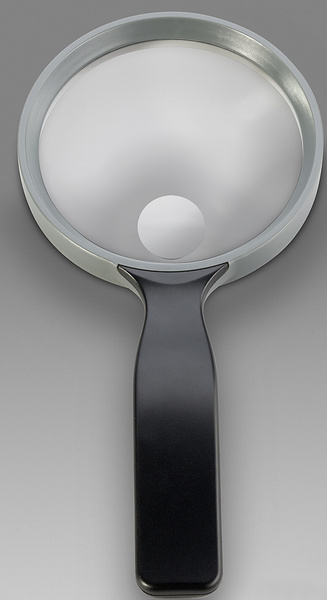D 187A - LCH 8375A - Magnifier for reading with anatomic handle